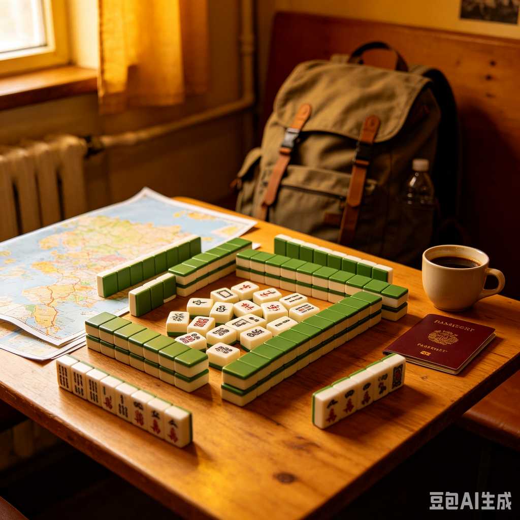 premium compact mahjong set