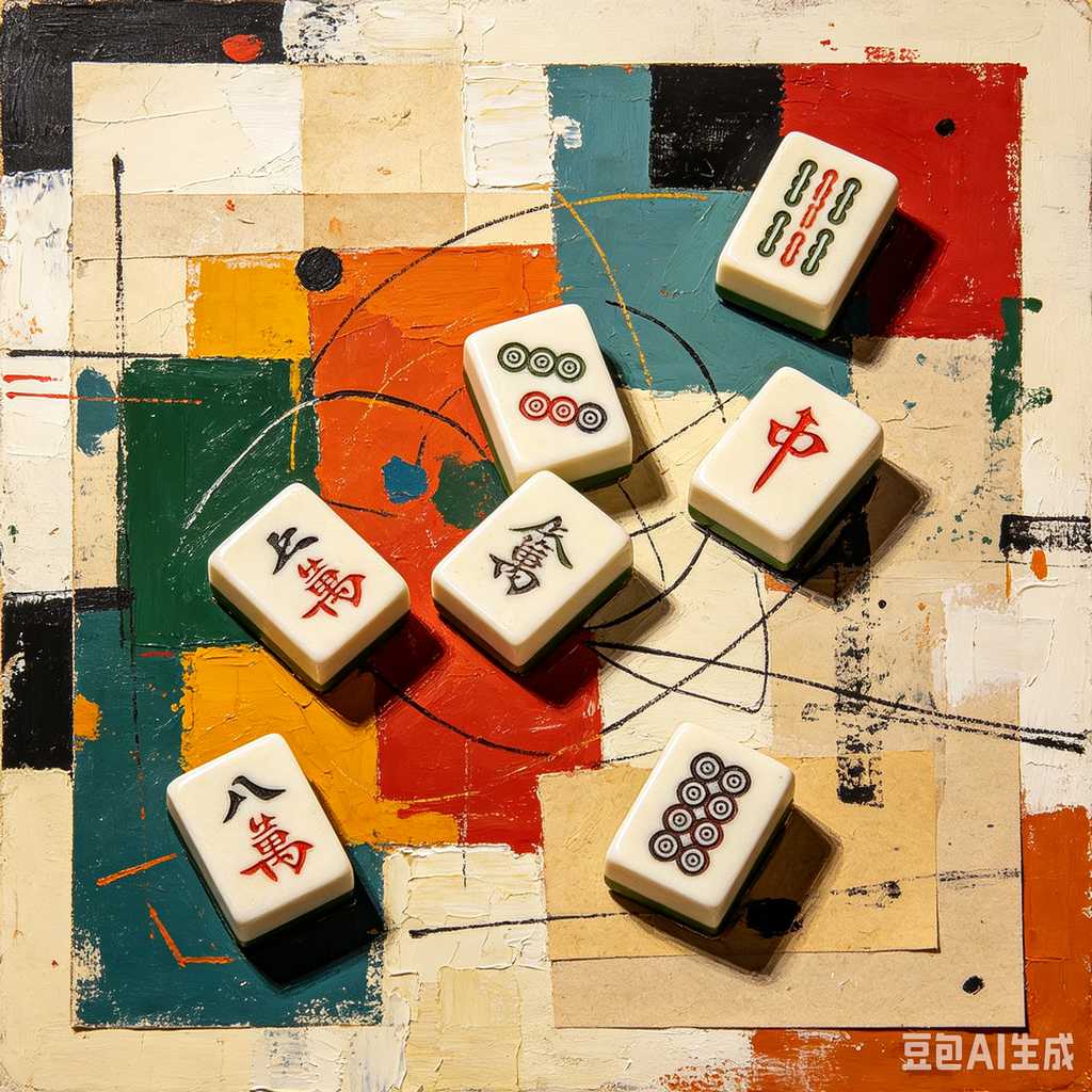 mahjong rack set of four