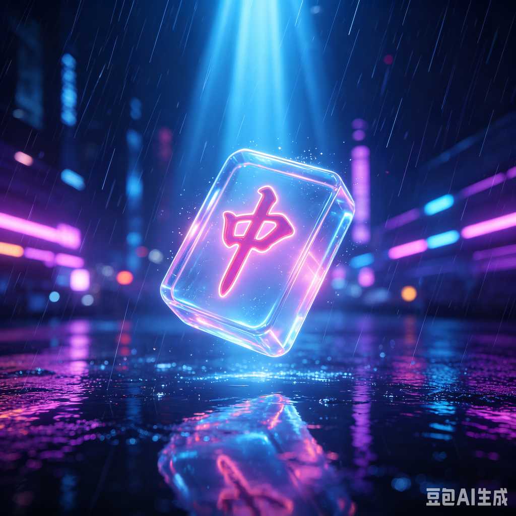 mahjong set for home entertainment